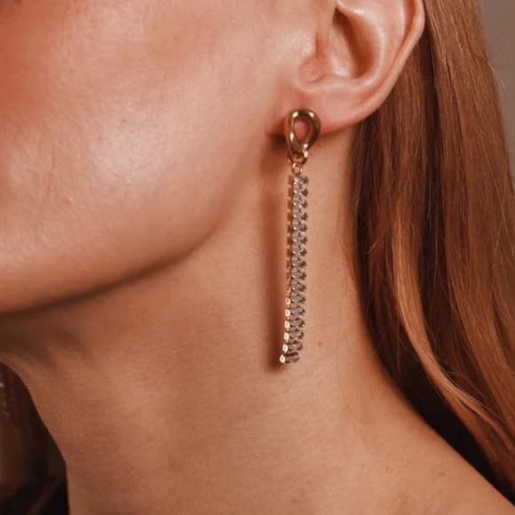 Tassel drop earrings - Picture 2 of 5